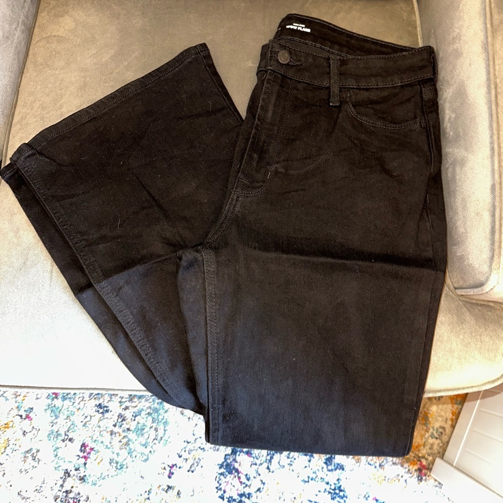 Old Navy Black Wide-Leg Women’s Jeans